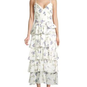 Hader Tiered Midi Dress (Saks Fifth Avenue)